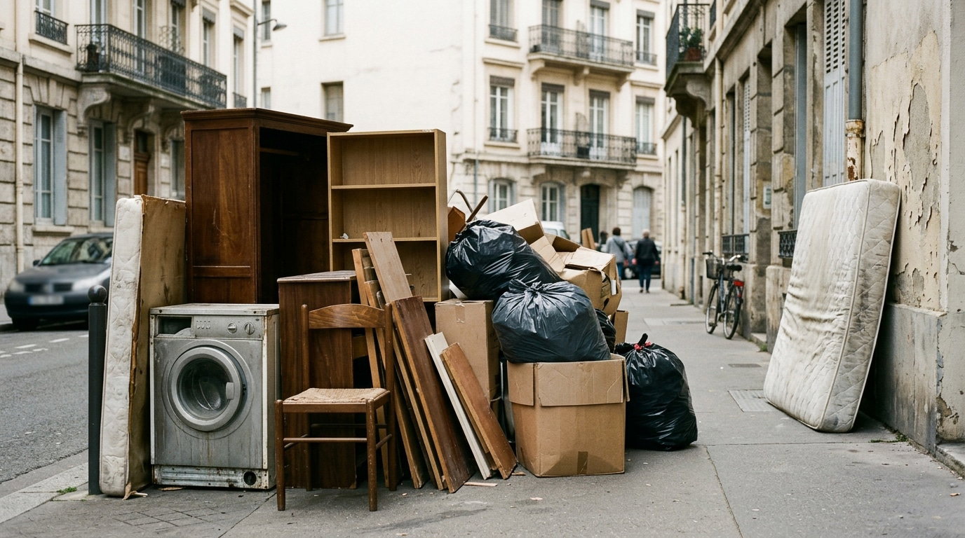 Pourquoi vous ne trouverez pas moins cher en toute légalité, encombrant lyon