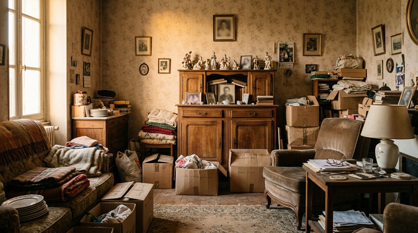 Les erreurs qui coûtent cher dans une succession, délai pour vider une maison après un décès
