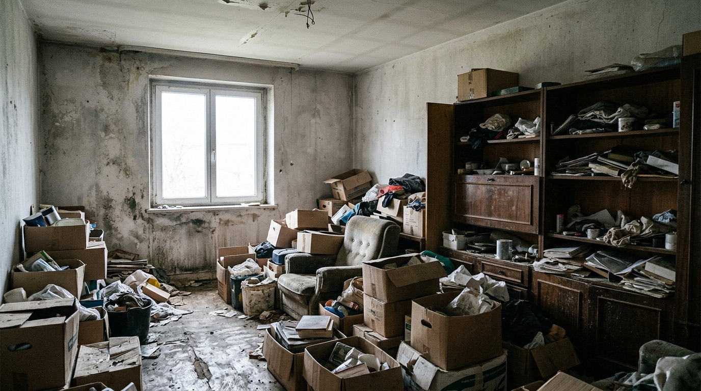 Étape 4 - Le nettoyage extrême et la désinfection du logement, syndrome Diogène nettoyage logement insalubre